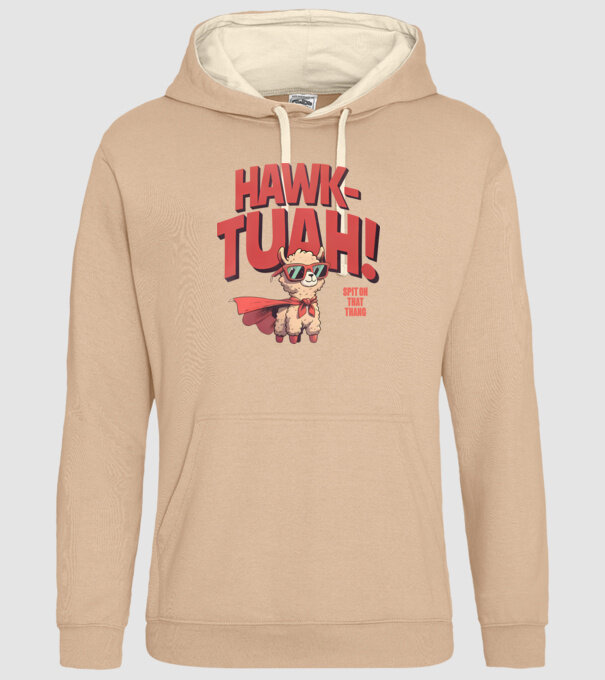 hawk tuah llama spit on that thang model nisipiu pe tricou