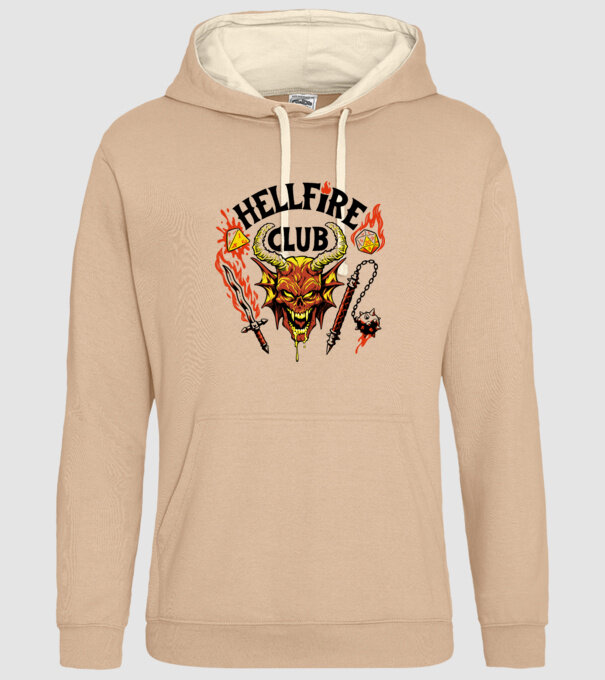 Hellfire ok model nisipiu pe tricou