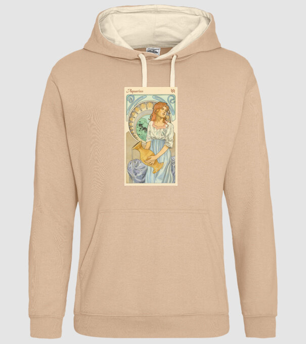 Horoscop Tarot VARSATOR model nisipiu pe tricou