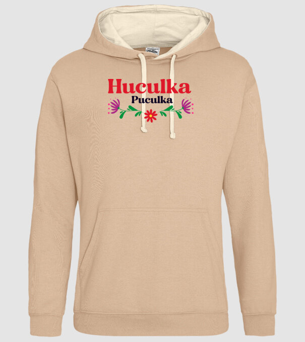 Huculka Puculka model nisipiu pe tricou