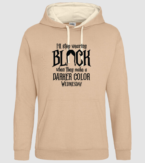ill stop wearing black model nisipiu pe tricou