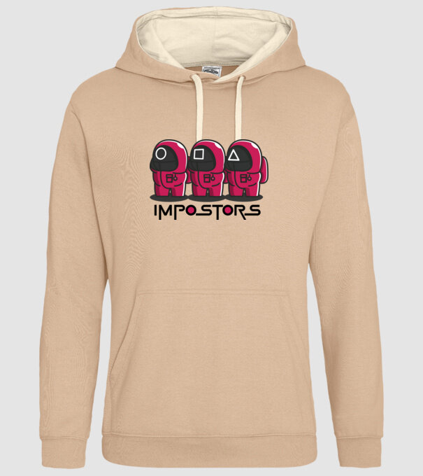 impostors squid game model nisipiu pe tricou