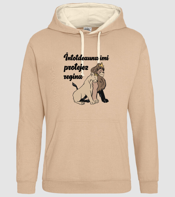 Întotdeauna îmi protejez regina model nisipiu pe tricou