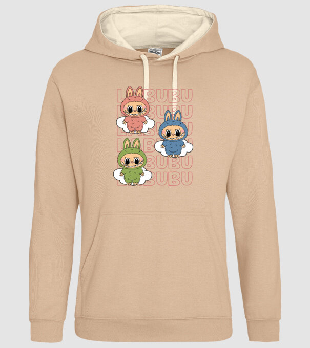 LABUBU model nisipiu pe tricou