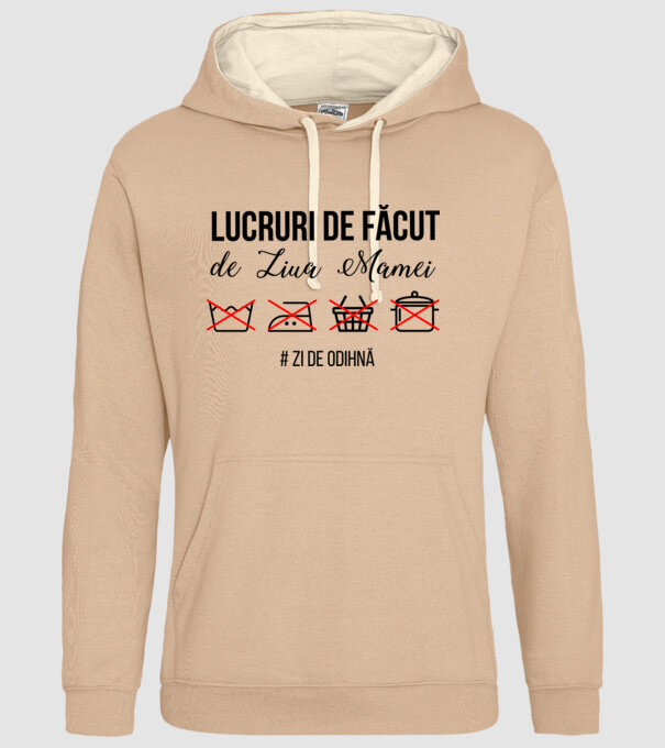 Lucruri de făcut de Ziua Mamei - # zi de odihnă model nisipiu pe tricou