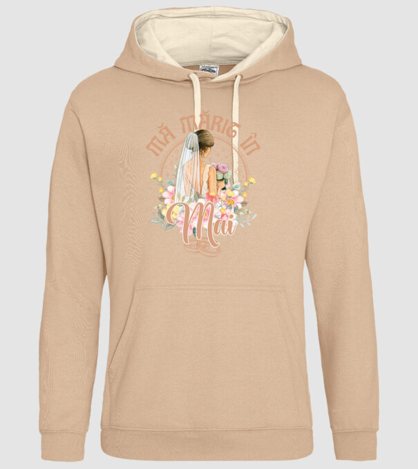 mă mărit - în mai model nisipiu pe tricou