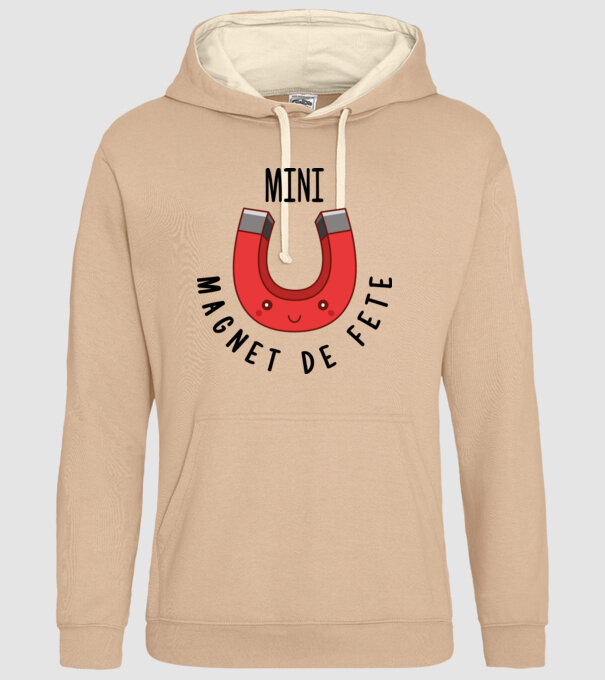 Mini magnet de fete model nisipiu pe tricou