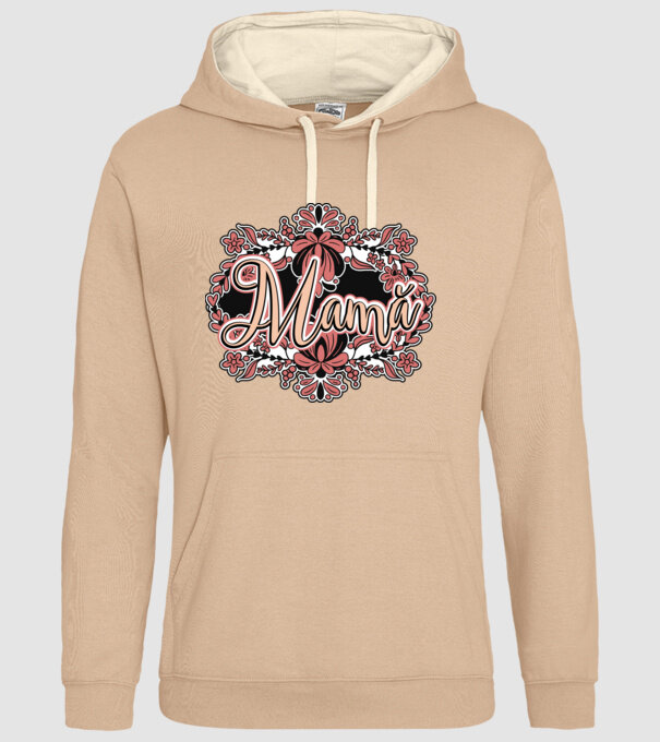 Mamă model nisipiu pe tricou