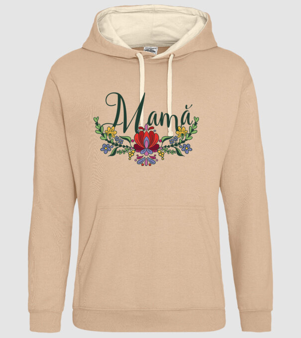 Mamă model nisipiu pe tricou