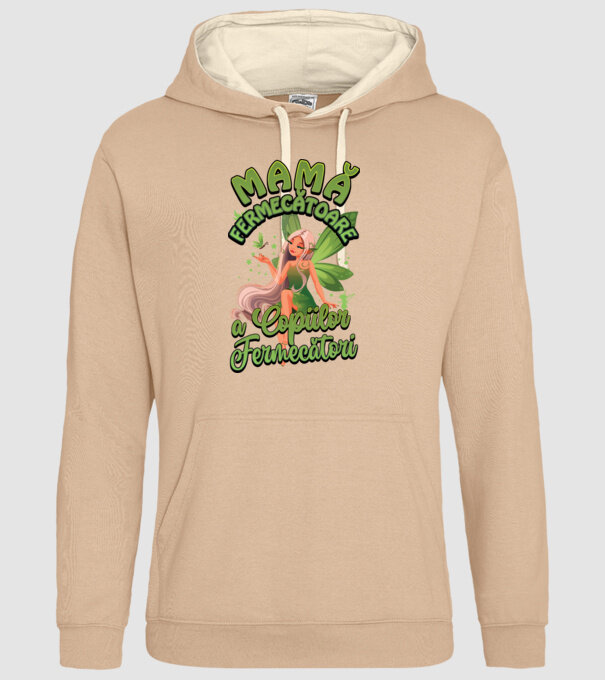 Mamă fermecătoare a copiilor fermecătorit model nisipiu pe tricou