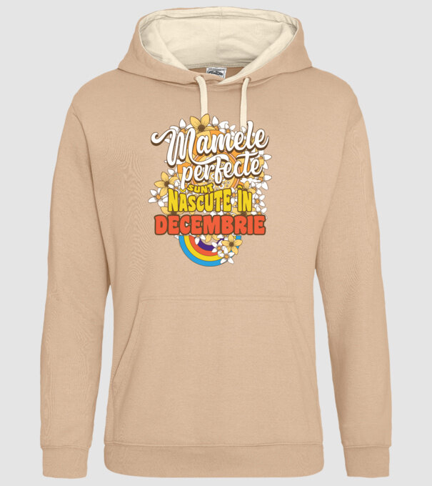 Mamele perfecte sunt născute în octombrie. model nisipiu pe tricou