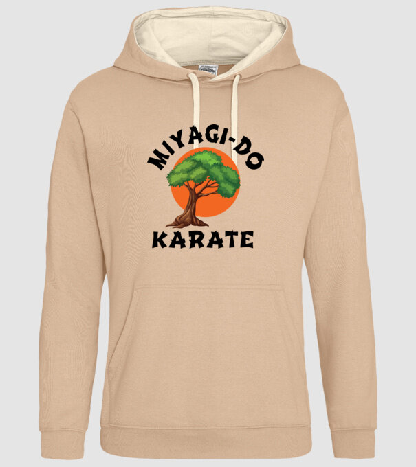 Miyagi-do karate logo model nisipiu pe tricou