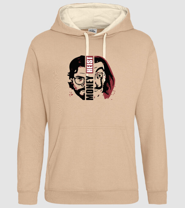money heist professor model nisipiu pe tricou