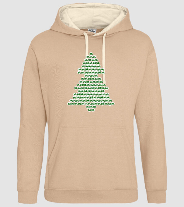motorbike christtmas tree model nisipiu pe tricou