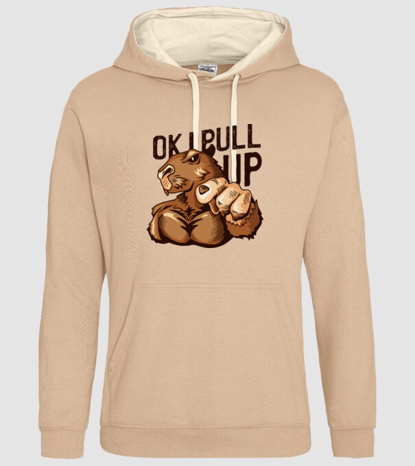 Muscular Capybara - capibară model nisipiu pe tricou