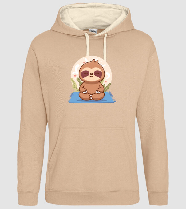 Namaste model nisipiu pe tricou