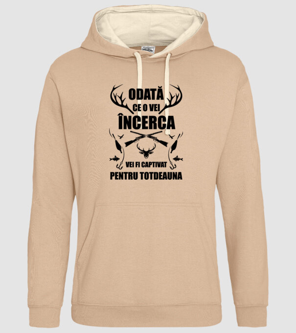 odată ce o vei încerca, vei fi captivat pentru totdeauna model nisipiu pe tricou