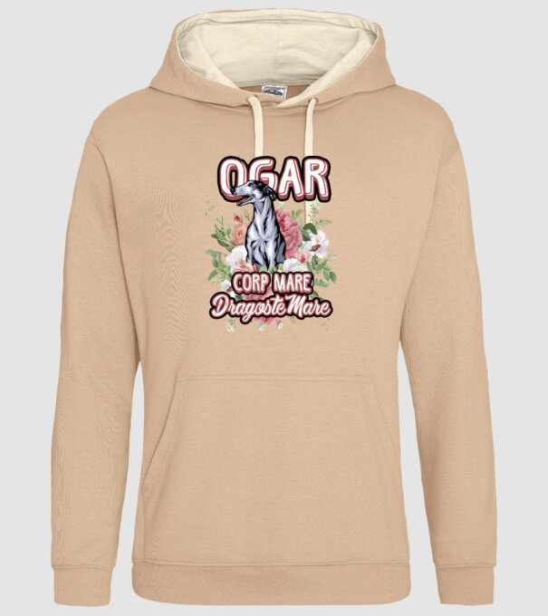 Ogar - picioare lungi dragoste multă model nisipiu pe tricou
