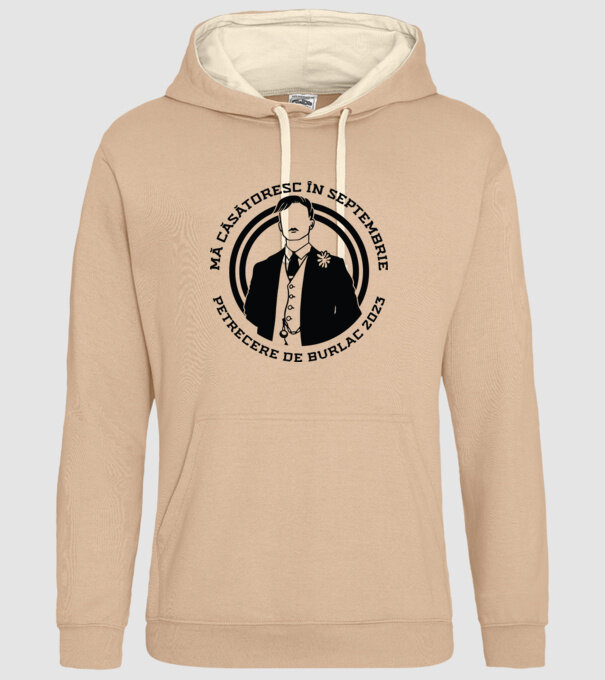 Petrecere de burlac septembrie model nisipiu pe tricou