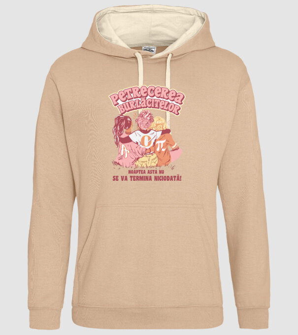petrecerea burlăcitelor - noaptea asta nu se va termina niciodată! model nisipiu pe tricou