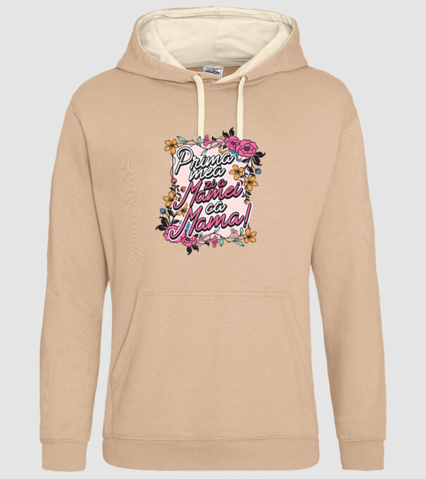 Prima mea zi a mamei ca mamă model nisipiu pe tricou