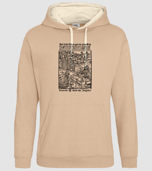 România dracula dark model nisipiu pe tricou