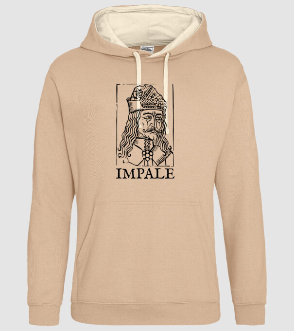 România dracula impale model nisipiu pe tricou