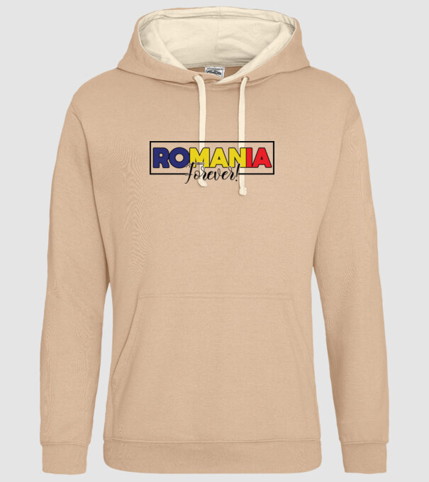 Romania forever model nisipiu pe tricou