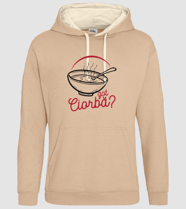 România Got ciorbă model nisipiu pe tricou