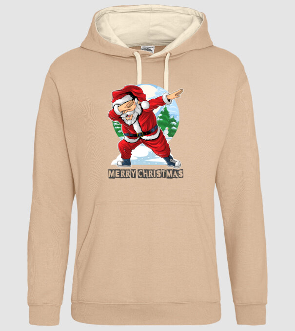Santa merry christmas model nisipiu pe tricou