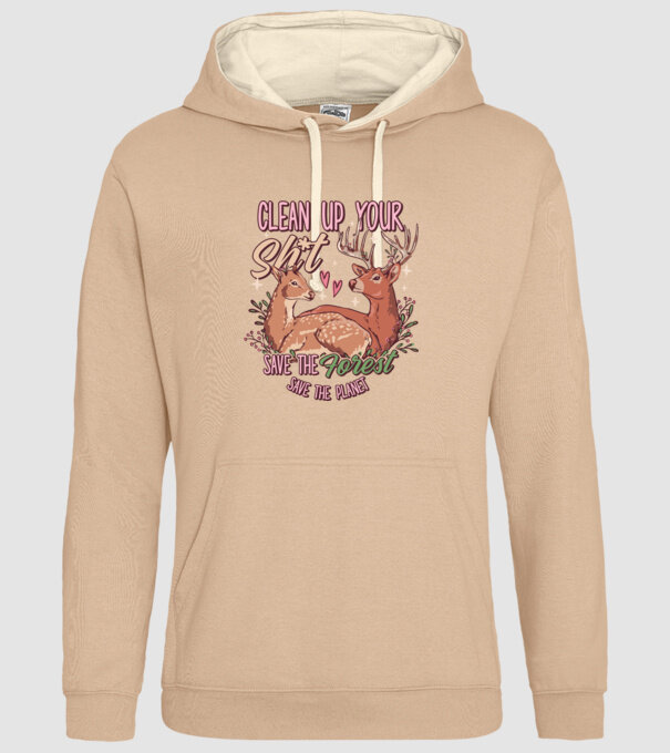 Save the forest model nisipiu pe tricou