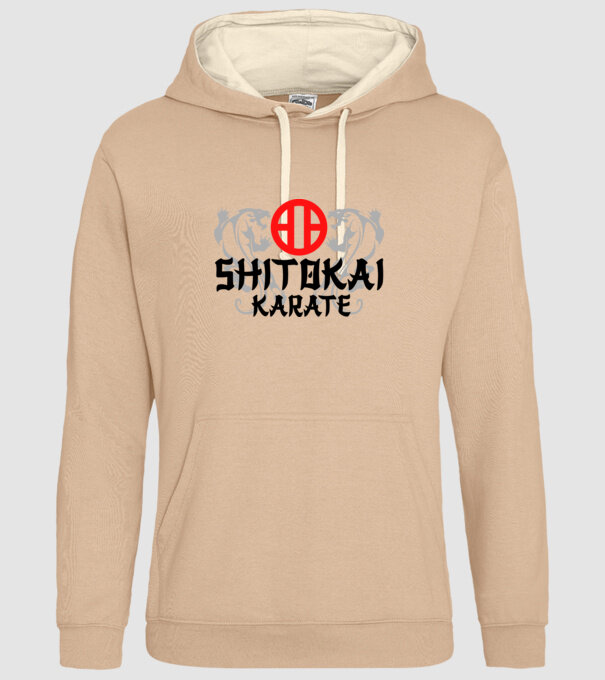 Shitokai Karate model nisipiu pe tricou