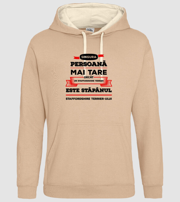 singura persoană mai tare decât un Pinscher la este stăpânul Pinscherului model nisipiu pe tricou