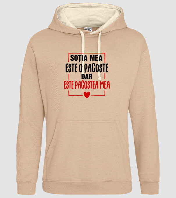 soția mea este o pacoste model nisipiu pe tricou