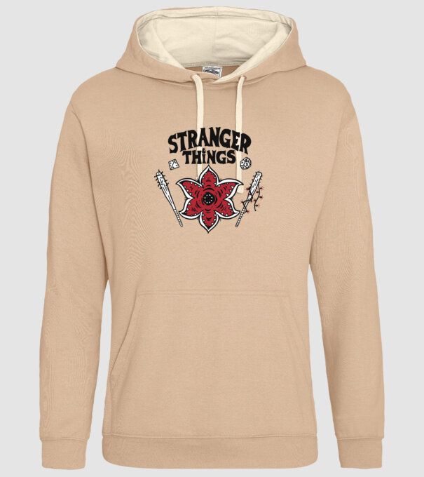 stranger things demogorgon head2 model nisipiu pe tricou
