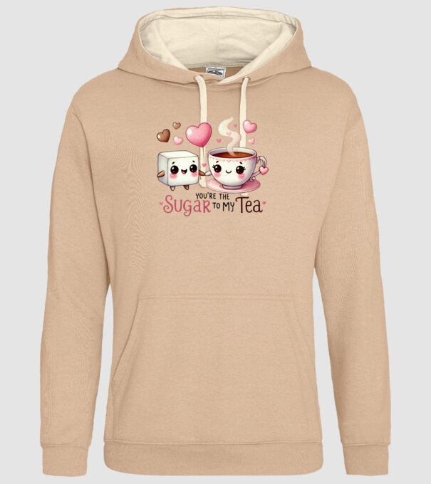 Sugar to my Tea model nisipiu pe tricou