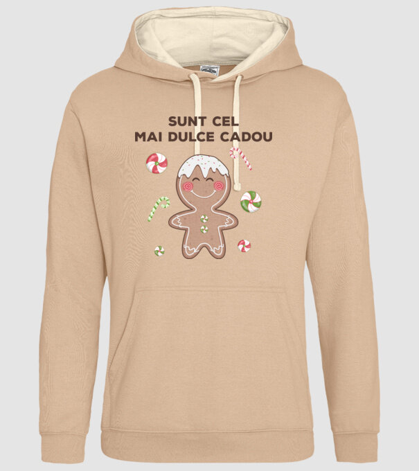 Sunt cel mai dulce cadou model nisipiu pe tricou