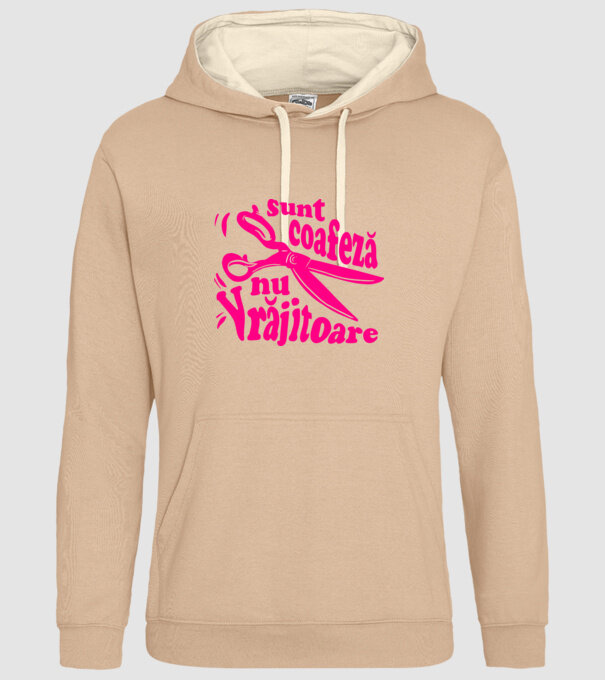 sunt coafeză, nu vrăjitoare model nisipiu pe tricou