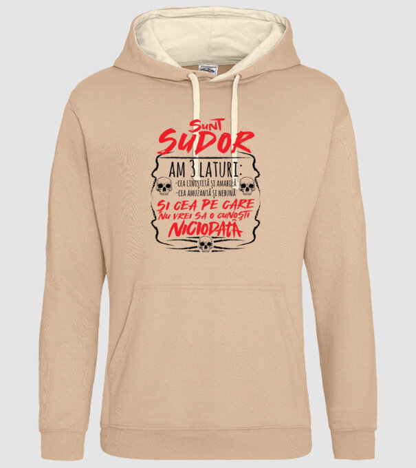 sunt sudor am 3 laturi model nisipiu pe tricou