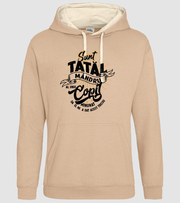 Sunt tatăl mândru al unui copil minunat - da, el mi-a dat acest tricou model nisipiu pe tricou