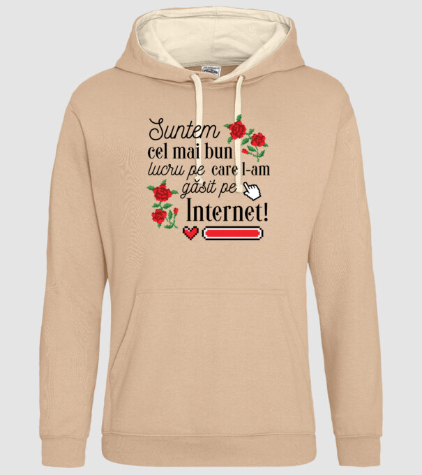 Suntem cel mai bun lucru pe care l-am găsit pe internet model nisipiu pe tricou