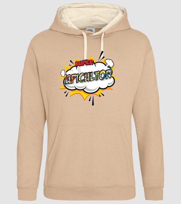 Super Apicultor model nisipiu pe tricou
