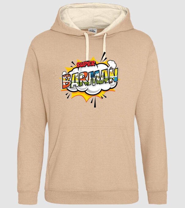 Super Barman model nisipiu pe tricou