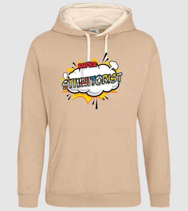 Super Stivuitorist model nisipiu pe tricou
