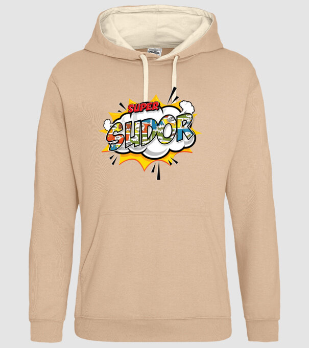 Super Sudor model nisipiu pe tricou