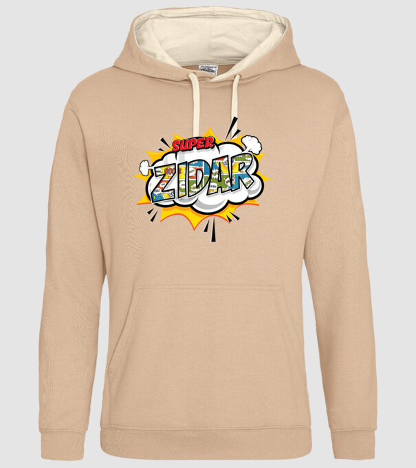 Super Zidar model nisipiu pe tricou
