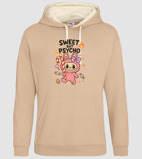 Sweet but psycho model nisipiu pe tricou