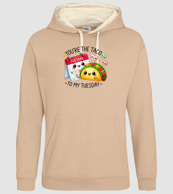 Taco to my Tuesday model nisipiu pe tricou