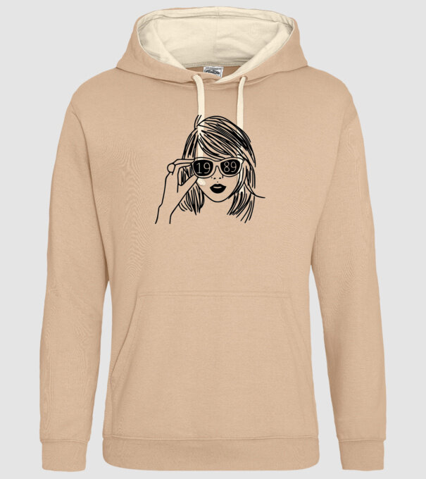 Taylor Swift 1989 model nisipiu pe tricou