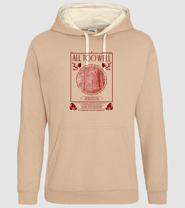 Taylor Swift All too well model nisipiu pe tricou